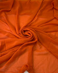 Orange Viscose Chiffon
