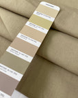 Soft stretch fabric in a wool cotton and polyamide blend. Versatile and comfortable, ideal for trousers, dresses, skirts, and jackets.High-quality deadstock collected in Stock from a Maison de Couture in Italy.