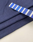 Cool wool melange blue and blue