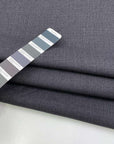 Grey wool gabardine