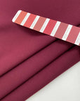 Burgundy viscose jersey