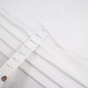 White, stretch and falling polyester jersey. High-quality deadstock fabric collected in Stock from a Maison de Couture in Italy. White, stretch and falling polyester jersey. High-quality deadstock fabric collected in Stock from a Maison de Couture in Italy.