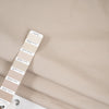 Stretch beige cotton stiff fabric. High-quality deadstock fabric collected in Stock from a Maison de Couture in Italy. Stretch beige cotton stiff fabric. High-quality deadstock fabric collected in Stock from a Maison de Couture in Italy.