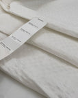 White Cotton Piquet Fabric by the Meter