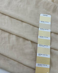 Beige Polyester Crepe Georgette