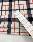 Multicolored bouclé fabric made of cotton, viscose and polyester. High quality deadstock fabric collected in Stock from a Maison de Couture in Italy.