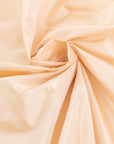 Structured silk taffeta ivory. High-quality deadstock fabric collected in Stock from a Maison de Couture in Italy.