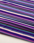Multicolored striped cotton sweater