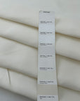 White Structured Cotton