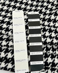 Black And White Houndstooth Tweed
