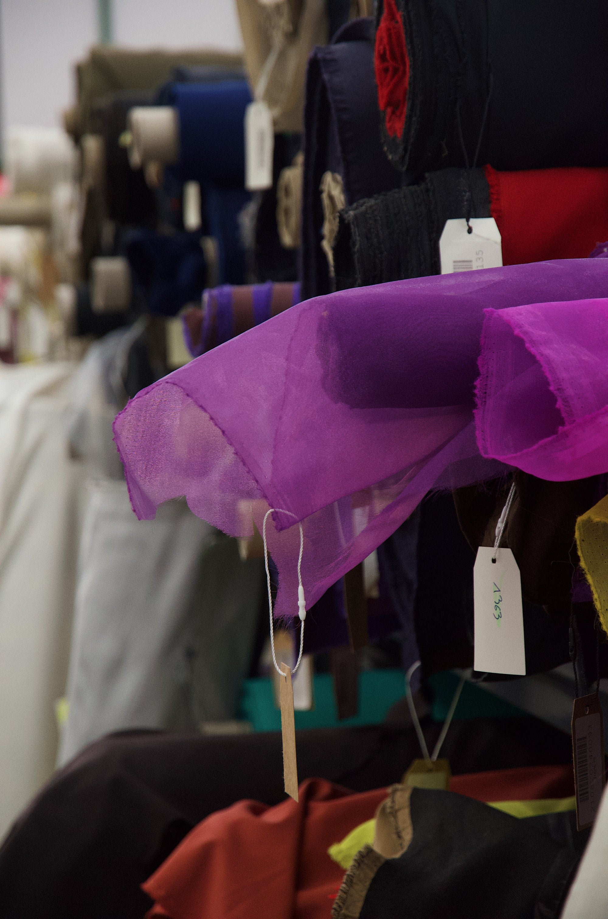 Deadstock fabrics from couture houses