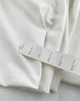 Soft cotton and elastane bi-stretch fabric