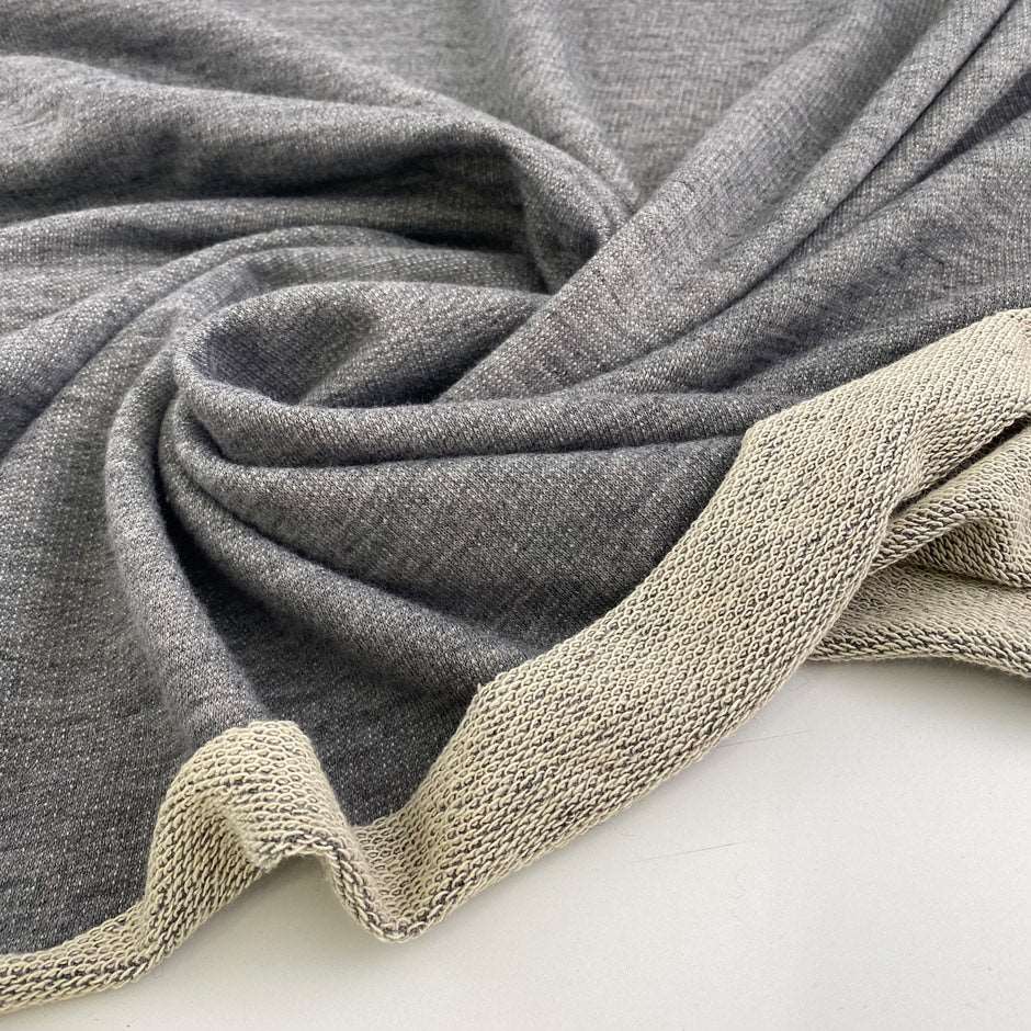 gray melange sweatshirt