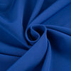 Stretching and falling blue technical fabric. High quality deadstock.