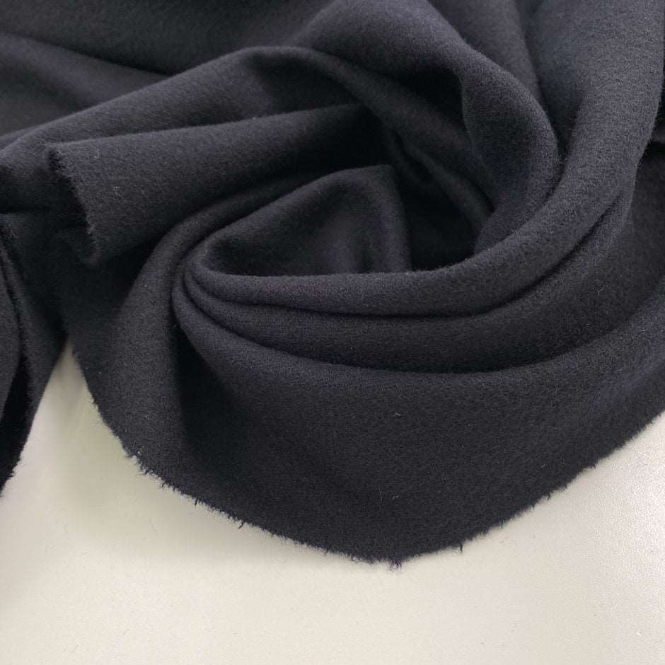 Blue wool flannel