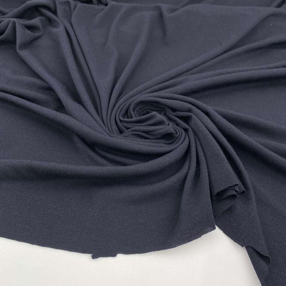 Blue knitted wool