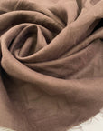 Brown Linen Fabric
