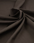 Brown pure wool mohair canvas. High-quality deadstock fabric collected in Stock from a Maison de Couture in Italy.