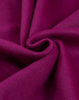 Soft violet coat made of virgin wool and cashmere. High quality deadstock fabric.