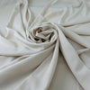 Cream Colored Stretch Viscose Georgette