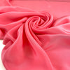 Pink Silk Crepe De Chine