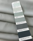 Light Gray Polyester Crepe De Chine