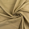 Beige stretch wool and very soft. Perfect for trousers. High-quality deadstock collected in Stock from a Maison de Couture in Italy.