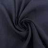 Blue cotton-linen blend, soft and non-stretch. Perfect for pants or shirts. High-quality deadstock collected in Stock from a Maison de Couture in Italy.