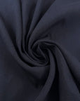 Blue cotton-linen blend, soft and non-stretch. Perfect for pants or shirts. High-quality deadstock collected in Stock from a Maison de Couture in Italy.