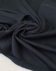 Mixed cotton and linen brushed sweatshirt fabric in woodland gray. Very soft and flowy, ideal for trousers, dresses, sweatshirts, skirts, and jackets. High-quality deadstock collected in Stock from a Maison de Couture in Italy.