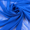 Blue Light Silk Georgette