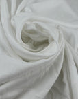 White Micro Jaquard Cotton