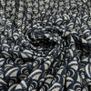 Blue And Gray Punto Milano Jersey With A Geometric Pattern