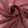 Bordeaux Silk Georgette