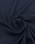 Navy Blue Silk Charmeuse