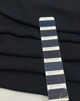 Navy Blue Silk Charmeuse