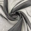 Black Polyester Organza