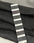 Black Polyester Organza