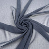 Dark Blue Polyester Georgette