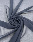 Dark Blue Polyester Georgette