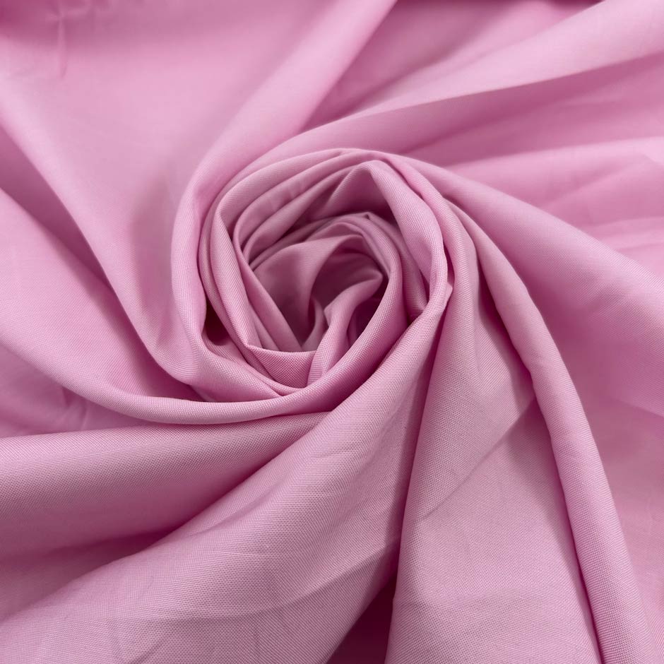 Pink Yarn Dyed Oxford Cotton