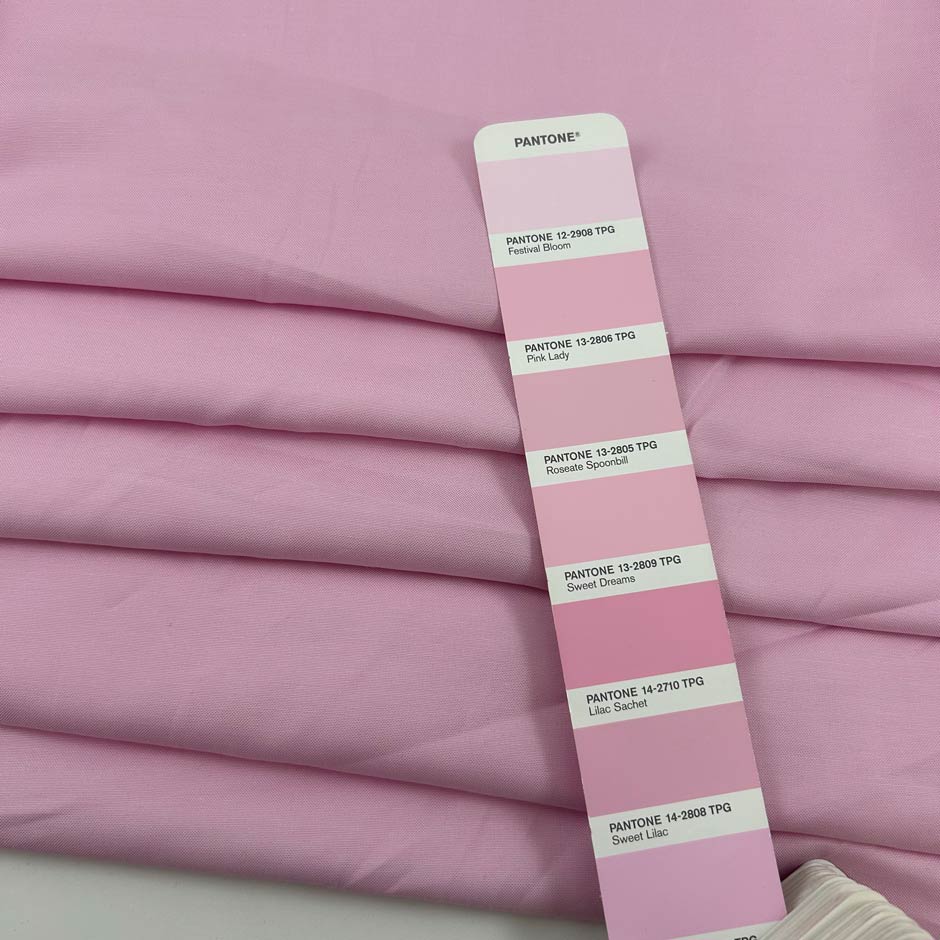 Pink Yarn Dyed Oxford Cotton