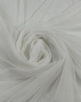 White Stretch Microtulle