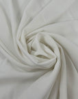 White Viscose Crepe