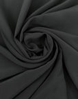 Black Silk Crepe De Chine