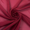 Bordeaux Stretch Silk Georgette