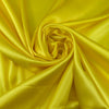 Yellow Stretch Silk Satin