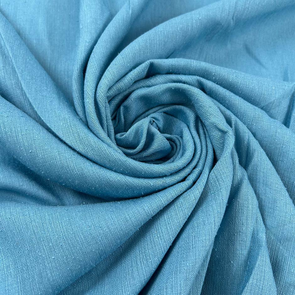 Light Blue Honan Silk Burette