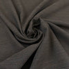 Dark Brown Melange Wool Blend
