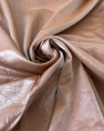 Bronze Linen Blend With Silver Lame'